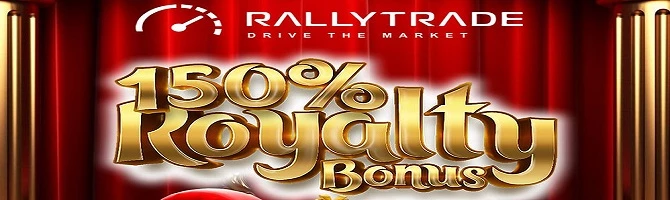 RallyTrade 150% Royalty Bonus